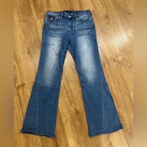 True Religion Women's Flare Jeans in Blue